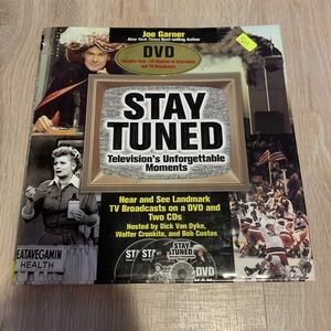 STAY TUNED Television’s Most Unforgettable Moments by Joe Garner Book/DVD/2CDs